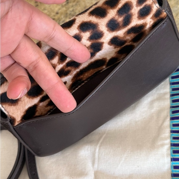 Tory Burch Leopard Print Mini Bag - Picture 5 of 9